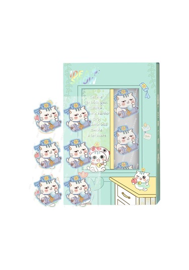 Suntek Colth Yüz Maskesi Mavi Kedi Adaçayı Için Aroma Sticker