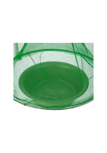 Tongxida Yeşil Demir Tel Kafes+sinek Tutucu+plastik Yemlik, 4 İçecekli, 110g