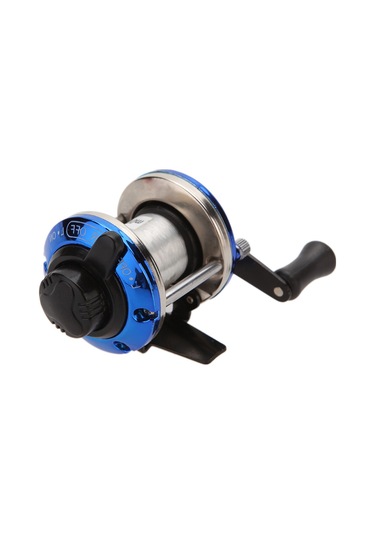 Monyee Mavi Abs Mini Balıkçılık Makinesi - 3.6:1 Diş Oranı, 70m İp Kapasitesi, Hafif Taşınabilir, Buz Balıkçılığı İçin Uygun