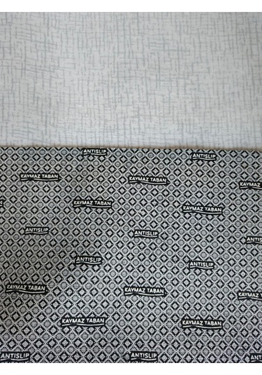 Gri Düz Desen Yıkanabilir Kaymaz Dört Mevsimlik Salon Banyo Balkon Genç Odası Kesme Halı Gri 3