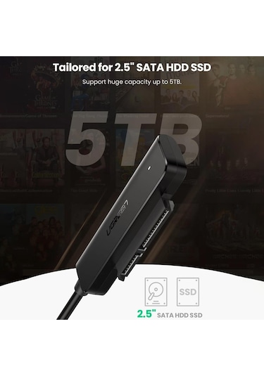 Ugreen Usb 3.0 To Sata 3 Dönüştürücü Adaptör