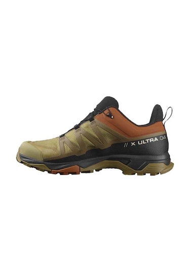 Salomon X Ultra 4 Erkek Gore Tex Koşu Ayakkabısı Salomon0392 Kahverengi/yeşil Kahverengi - Yeşil