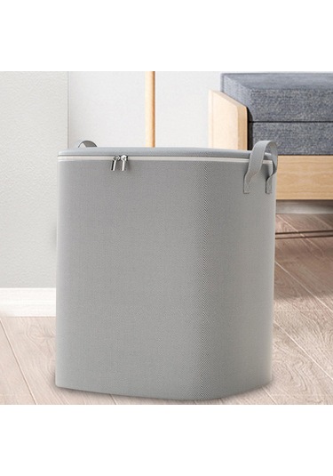 Homyl Katlanabilir Elbise Saklama Çantası Giyim Yatak 180l-50x50x70cm Gri Diğer