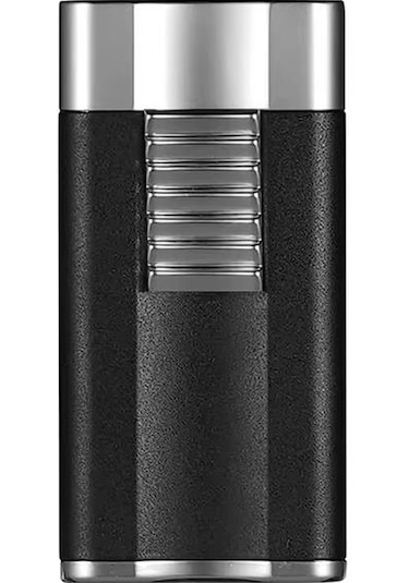 Guevara Gunmetal-gümüş Perde Alev Metal Puro Çakmağı
