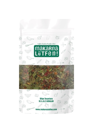 Makarna Lütfen! Sebze Çeşnisi / Sebze Kurusu Katkısız-90 Gram
