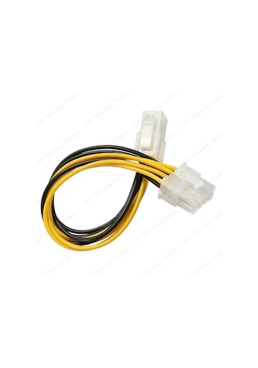Atx 4Pin Dişi Eps 8Pin Erkek Güç Kablosu Adaptörü Cpu Güç