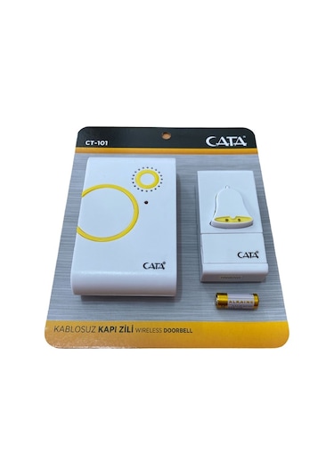 Kapı Zili Kablosuz Wıreless Cata