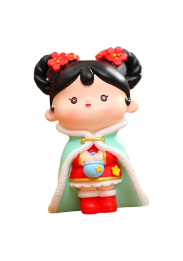 Suntek Çin Tang Kız Heykelcik Koleksiyonu 4,7cmx3,4cmx7cm