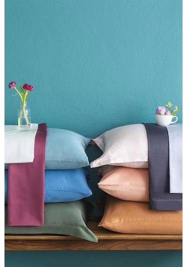 Simply Forest Green 210 Tc 83 Tel Pamuk Saten Fitted Set 180 200/50 70