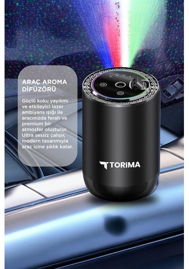 Torima TCF04 Hava Nemlendirici + Cologne Araba Kokusu