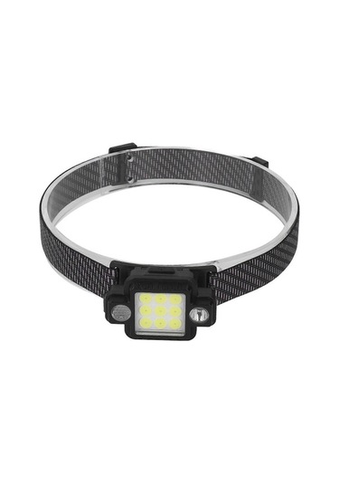 Bloomnest 2400mah Pil Usb Şarjlı Kafa Lambası, Cob Baş Boyun Uyarı Lambası, Su Geçirmez G809, Gece Yürüyüşü İçin Asorti Asorti Çok Renkli