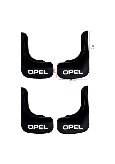 Opel Corsa C 2000-2006 Uyumlu 4 lü Ön-Arka Paçalık Tozluk Çamurluk OPL1UX008YD