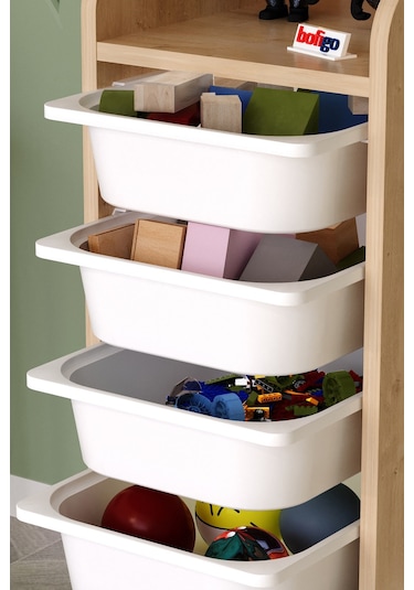 5 Sepetli 3 Raflı Dolap Çok Amaçlı Dolap Oyuncak Dolabı Derya Safir Meşe Açık Kahverengi 5 Sepetli 3 Raflı Dolap Çok Amaçlı Dolap Oyuncak Dolabı Derya Safir Meşe Açık Kahverengi