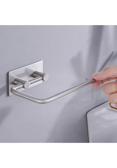 Suntek Tuvalet Kağıdı Tutacağı Paslanmaz Duvara Monte