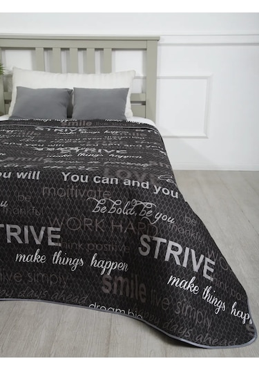 Inteteks Yatak Ve Kanepe İçin Euro Boyutlu 210x240 Kanepe Örtüsü 430225706 Siyah