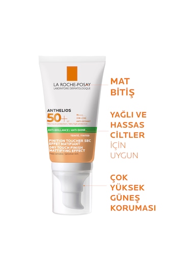 La Roche Posay Anthelios XL Dry Touch Renkli Güneş Kremi SPF50+ 50 ML