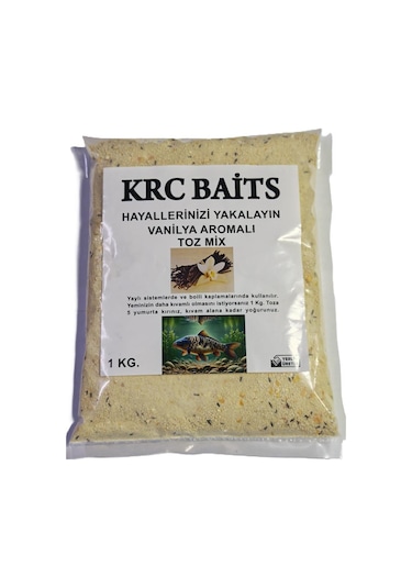 Krc Baits Aromalı Sazan Hamur Tozu/unu 1000 Gr 8-vanilya
