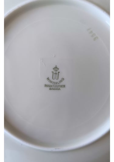 Nurantik Winterling Marktleuthen Bavaria Alman Pasta Tabağı