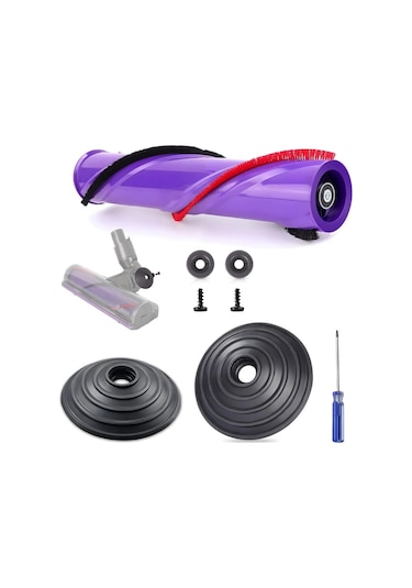 Sointeresting V10 Sv12 Elektrikli Süpürge Motor Başlığı Parçaları İçin Bilyalı Tekerlek Silindir Fırça Takımı Yedek Parçası, Doğrudan Tahrikli Motor Başlığı İçin