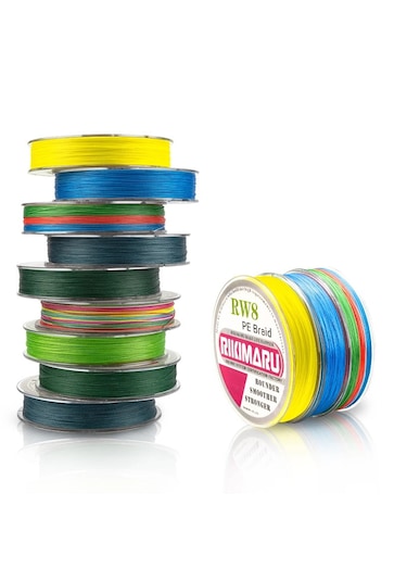 Rikimaru 0.40 Mm,8 Kat, 150 Metre Multicolour,ip,örgü,ipek Misina