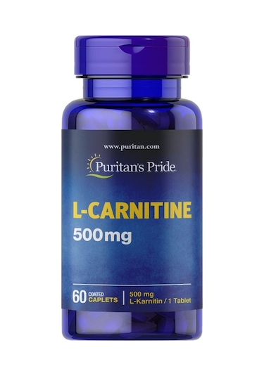 Puritan's Pride L-Carnitine 500 Mg 60 Tablet