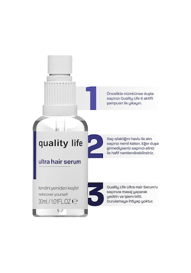 Ql Hızlı Saç Uzatma Serumu 30 ML