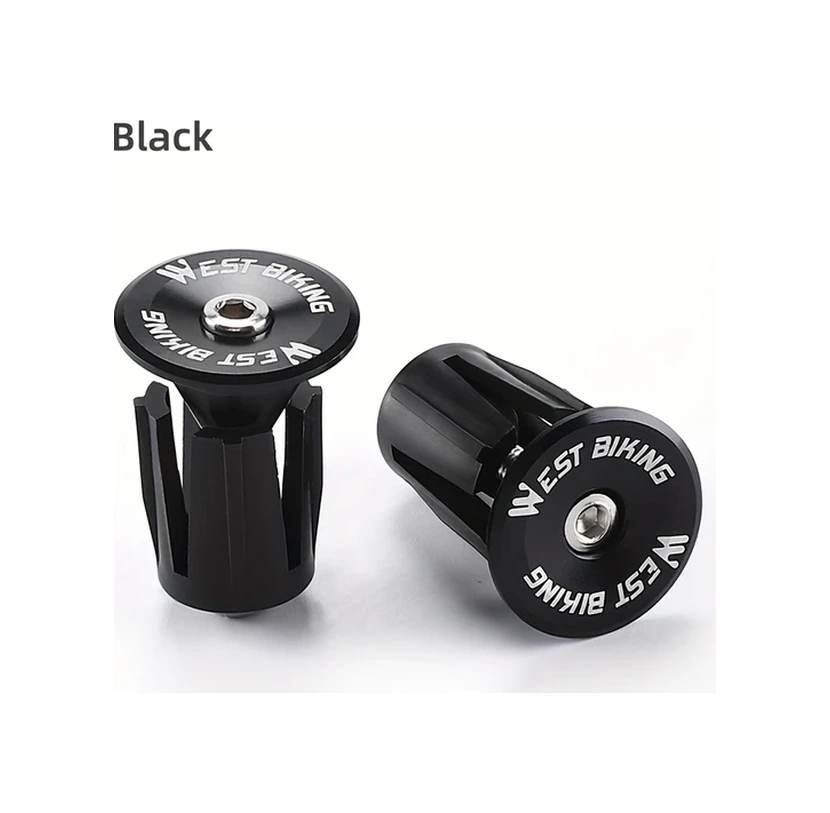 Willowhaven West Bıkıng Bisiklet Gidon Ucu Tıpa - Siyah Takım Aletsiz Montaj