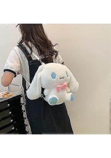 Moly Küçük Kawaii Çanta - Ayarlanabilir Omuz Kolu Cinnamoroll Köpek Tasarımı, Çok Renkli, Pratik, Günlük Kullanım İçin Çok Renkli