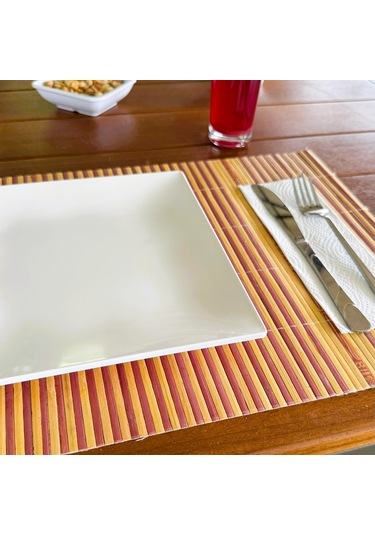 Alezy 569 Göreme Melamin Termostar Form Servis Tabak 21 Cm Beyaz