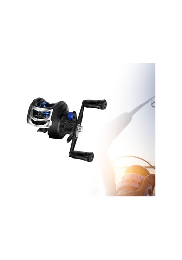 Homyl Baitcasting Reel Süper Kompakt 8kg Max Sol-el Sol El Çok Renkli