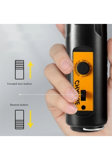 Motion003 18 Parça Mini Kablosuz Elektrikli Vidalı Set Lityum Bataryalı Usb Şarj Edilebilir 2 Hız Geri Vites Mobilya Aletler Oyuncak Tamiri