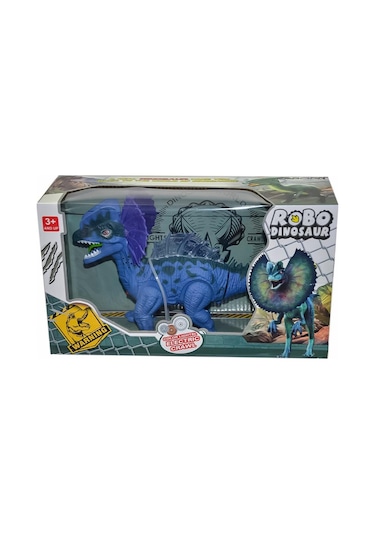 272-005ABC Kutulu Pilli Sesli Işıklı Dinozor - Can-Em Oyuncak