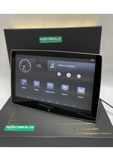 Navigold 11.6 Ekran Android Koltuk Arkası Başlık Monitör