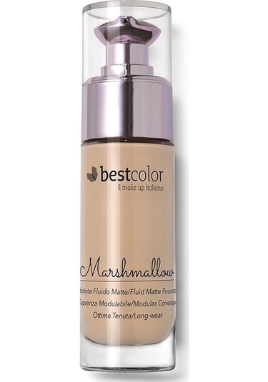 Best Color Fuild Matte Marshmallow A01 Vanilya Ton Likit Fondöten 01