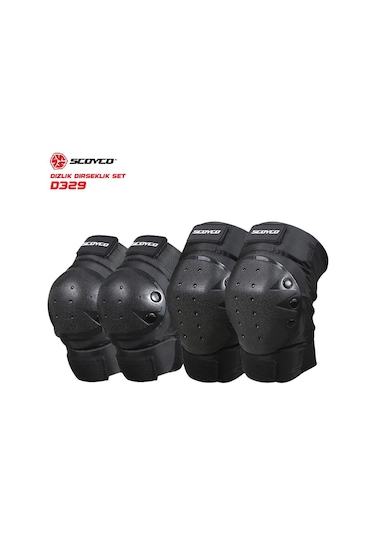 Scoyco D329 Dizlik+dirseklik Koruma