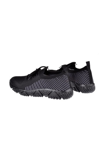 Pullman Triko Hafif Erkek Spor Ayakkabı Sneaker Plm-30504 Siyah-siyah Siyah