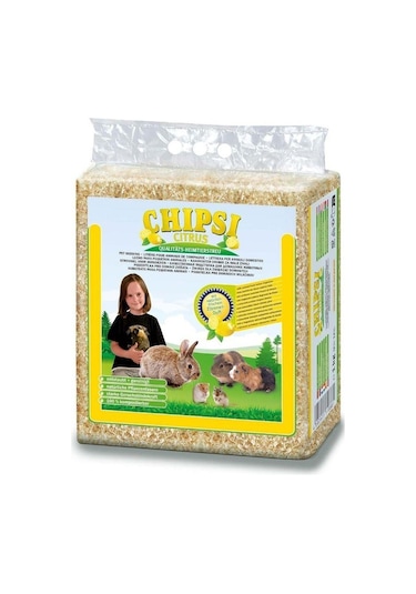 Chipsi Kemirgenler İçin Limonlu Talaş 60 Lt