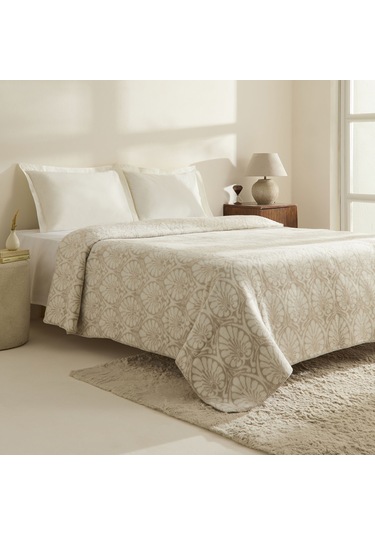 Karaca Home Muiusa Çift Kişilik Akrilik Battaniye Açık Kahve Açık Kahve