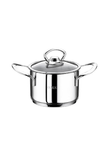 Oms Paslanmaz Oms Mini Derin Tencere 16X8Cm 152.2008-16-Mdt Q