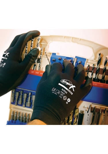 Juba-nx00 Nylon Astar Bi-polimer Kaplama İş Eldiveni