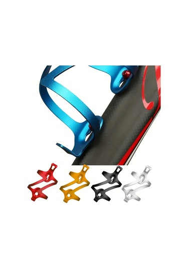 Willowhaven Golden Bisiklet Su Şişesi Tutucu - Ayarlanabilir Kelepçe, Aerodinamik, Çerçeve Uyumlu Altın