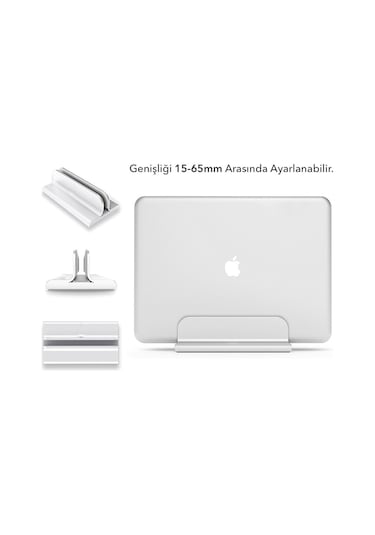 Idock N17 Dikey Genişliği Ayarlı Laptop Apple Uyumlu MacBook Bilgisayar Standı