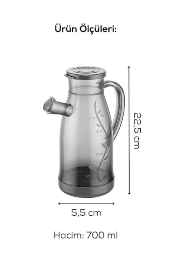 Vienev 2li Oliva Yağdanlık 700 Ml