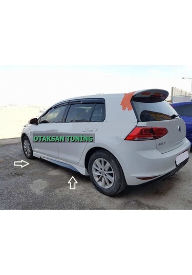 Vw Golf 7 Yan Marşpiyel Takımı - Custom Model - Fiberglass