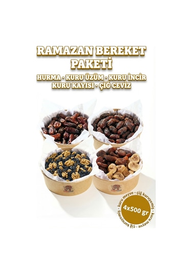 Çıtlat Çerez Shop Diyet Kuruyemiş Seti 4 x 500 G
