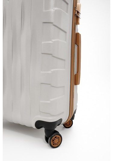 Büyük Boy Valiz 4x2 Teker Vizon-taba 1167 Vizon - Taba