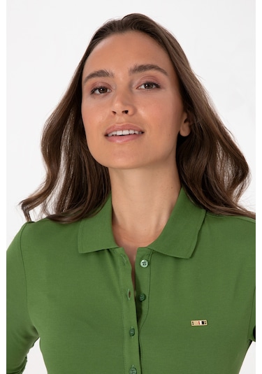 U.s. Polo Assn. Kadın Yeşil Sweatshirt 50313593-vr054 Yesıl