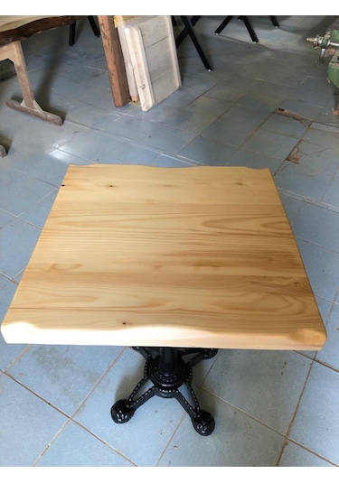 Bintaşmobilya Naturel Kütük Cafe Masası