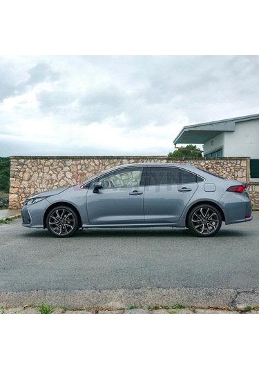 S-dizayn Toyota Corolla Krom Cam Çerçevesi 12 Prç. 2019 Üzeri