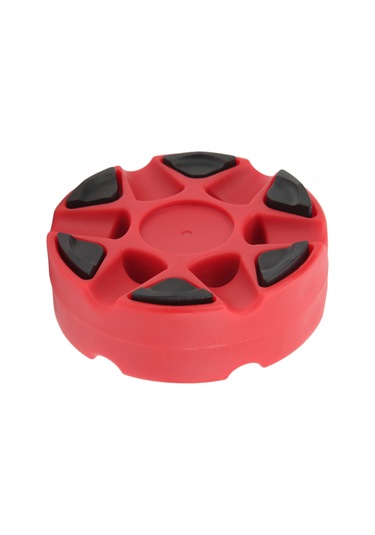 Wezone Plastik Toprak Hokeyi Topu - Yumuşak Kayma, Dayanıklı Malzeme İle Antrenman Ve Yarışmalara Uygun Kırmızı Kırmızı